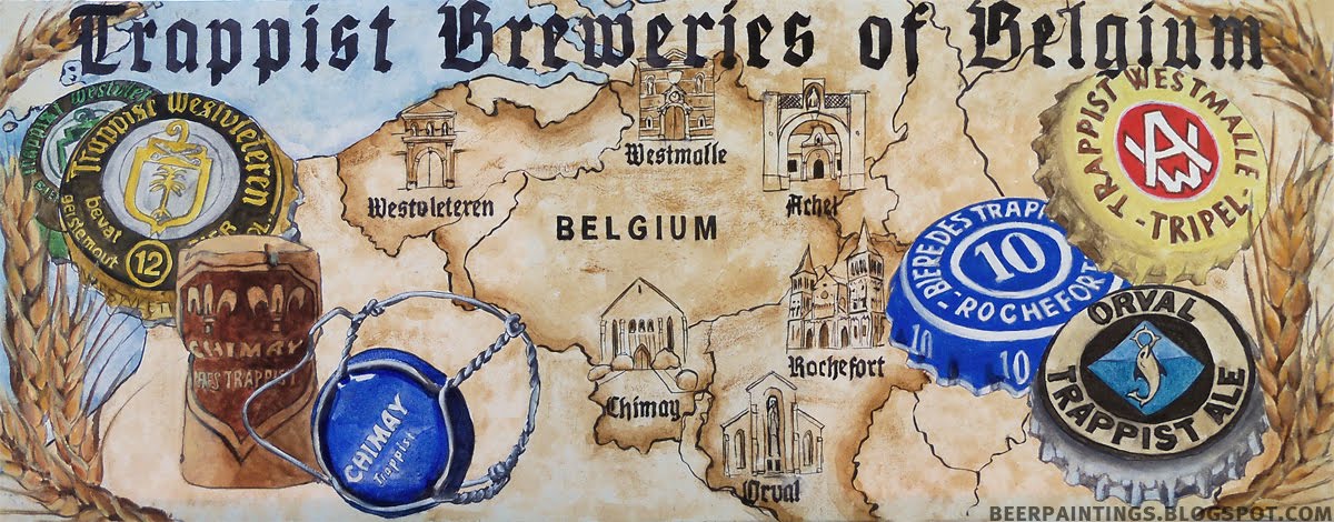 Seis monasterios trapenses belgas